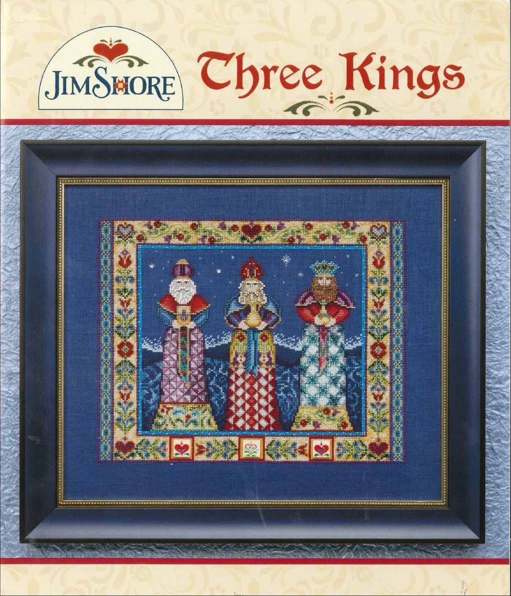Handmade Ceramic Buttons Set of 3 – Alternative for Mill Hill Three Kings